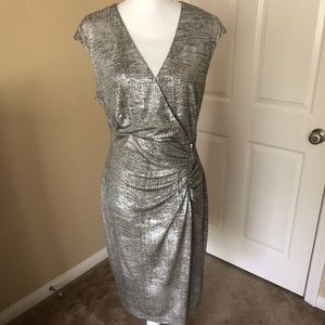 A short evening dress